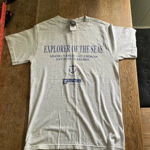 Royal Caribbean T Shirt Explorer of the Seas Gray Sherry's Best Small